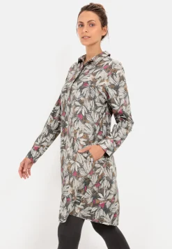 Schlupfkleid mit floralem Allover-Print