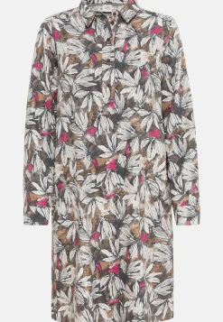 Schlupfkleid mit floralem Allover-Print