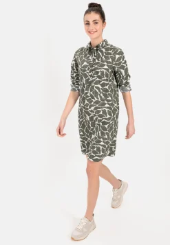 Schlupfkleid mit langen Ärmeln