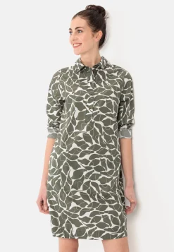 Schlupfkleid mit langen Ärmeln
