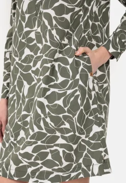 Schlupfkleid mit langen Ärmeln