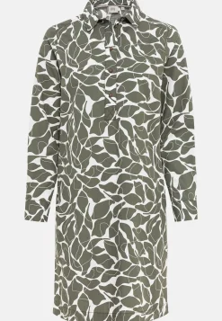 Schlupfkleid mit langen Ärmeln