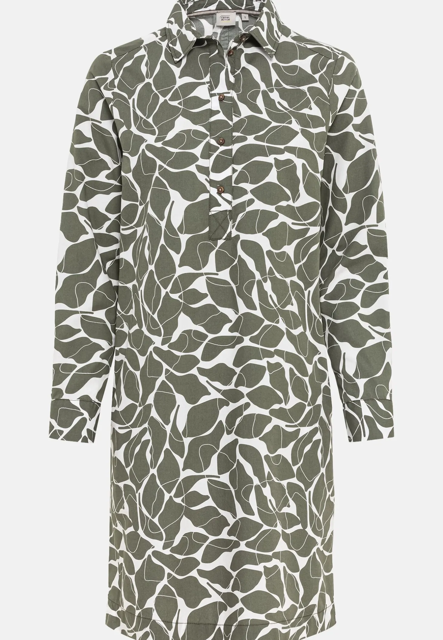 Schlupfkleid mit langen Ärmeln