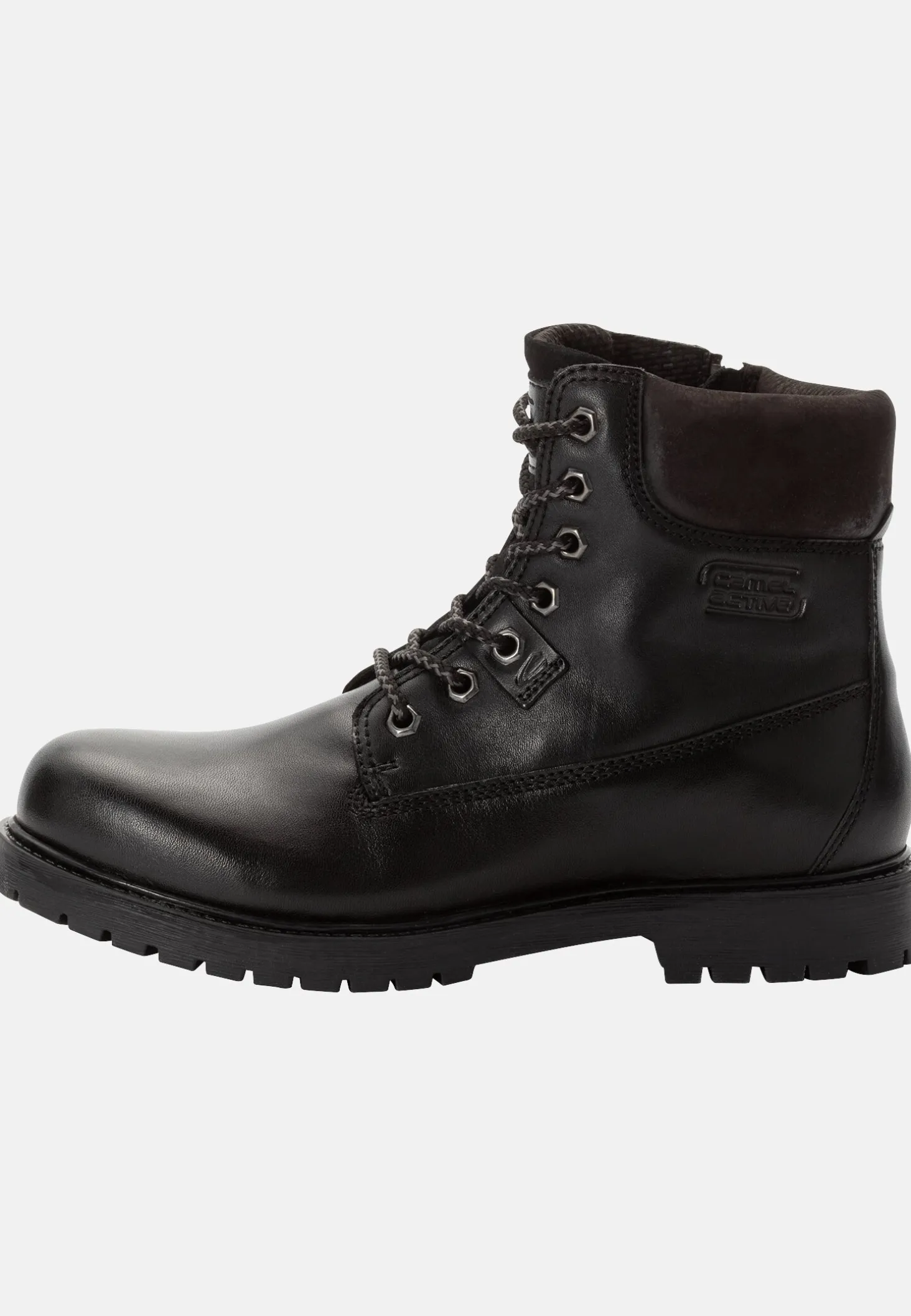 Schnürboots aus echtem Rindsleder