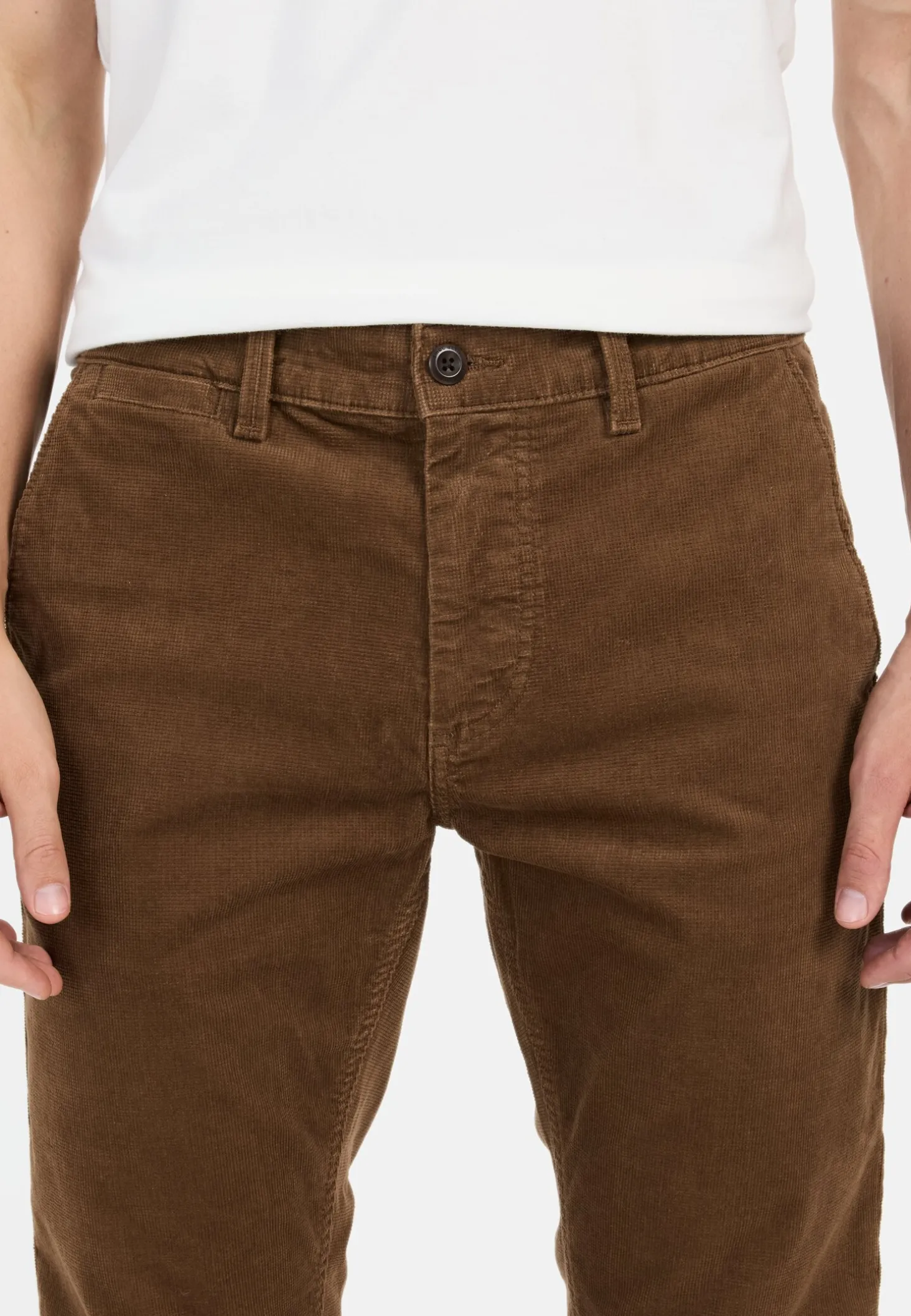 Slim Fit Cord Chino