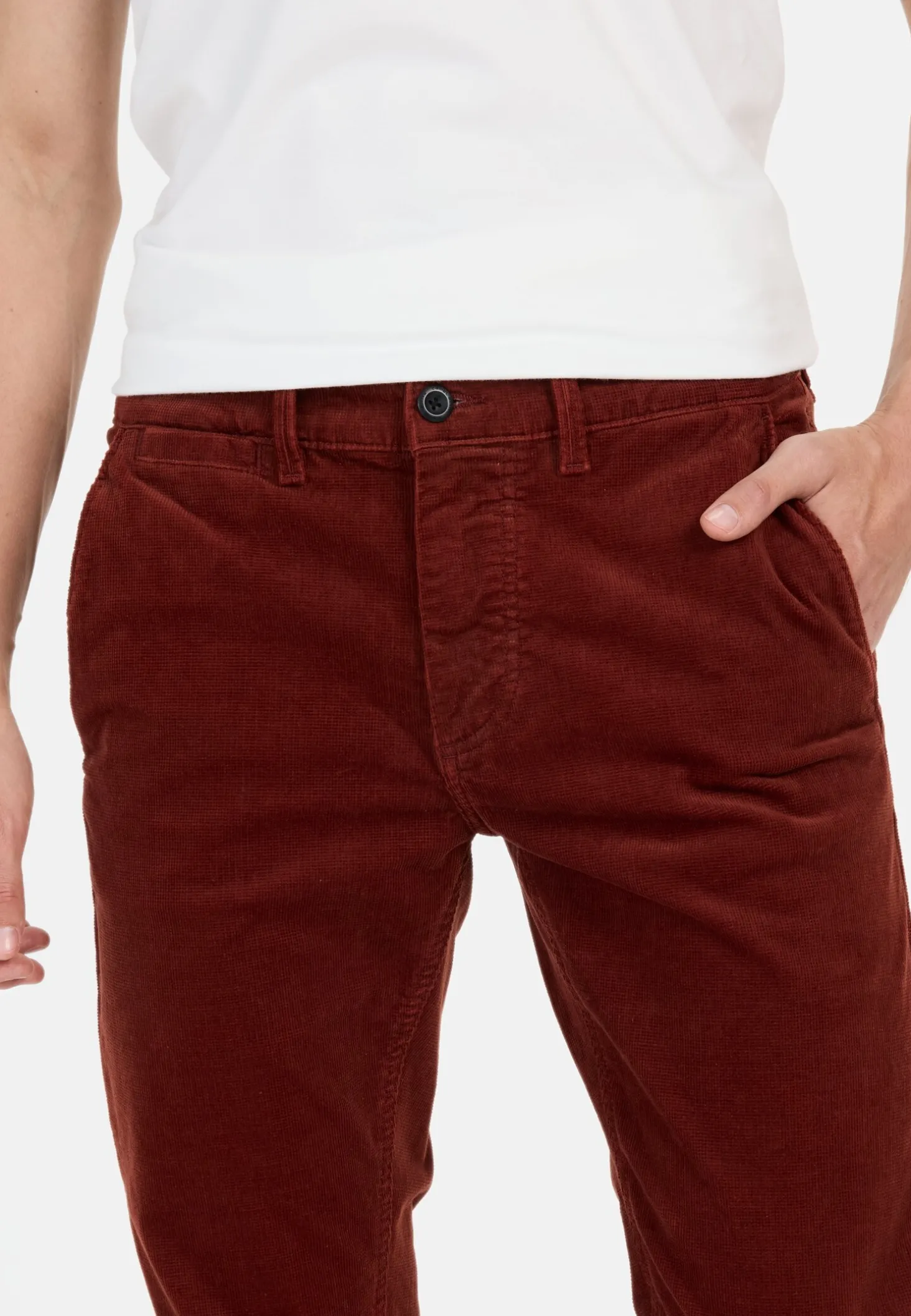Slim Fit Cord Chino