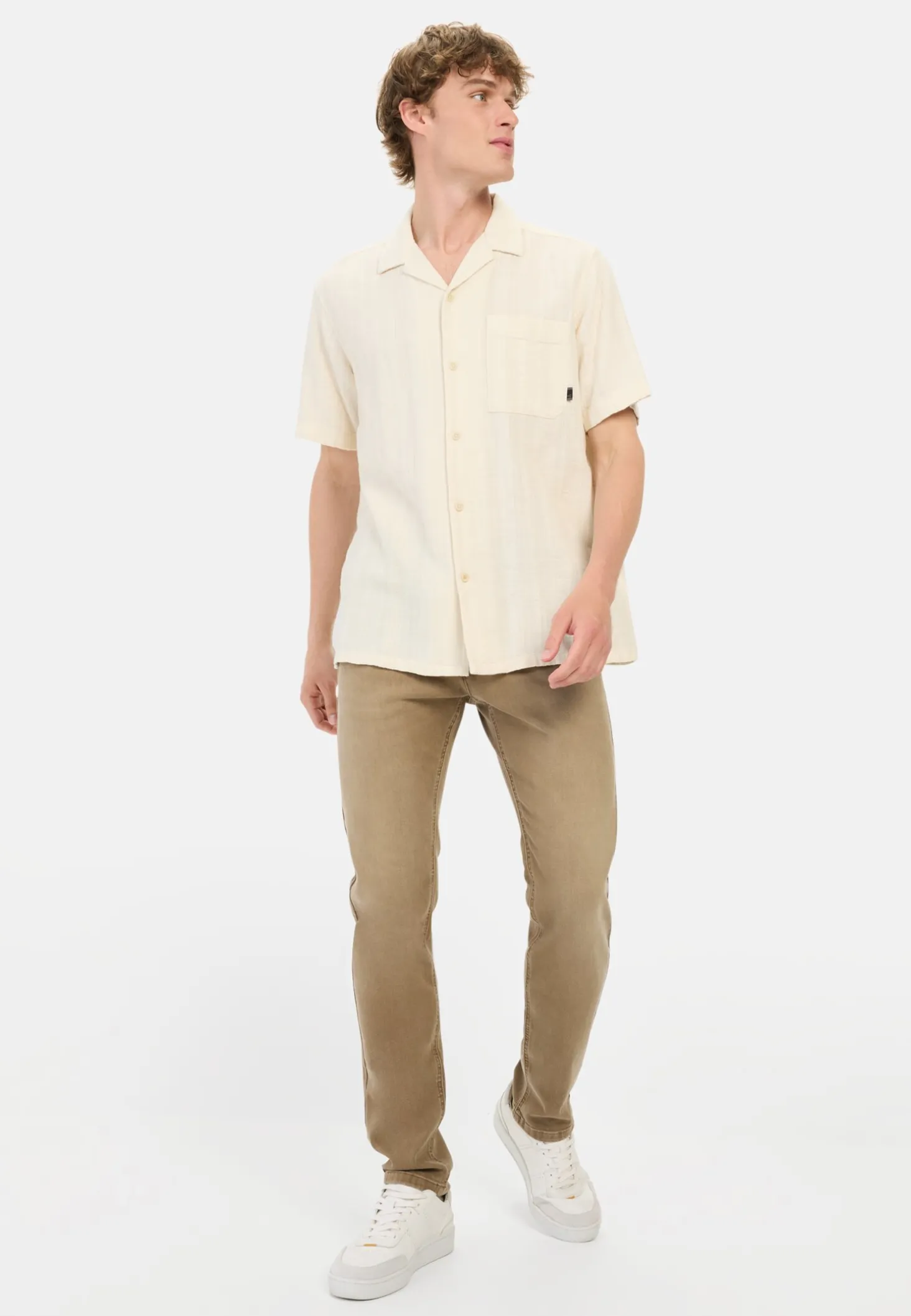 Slim Fit Jeans aus Baumwolle
