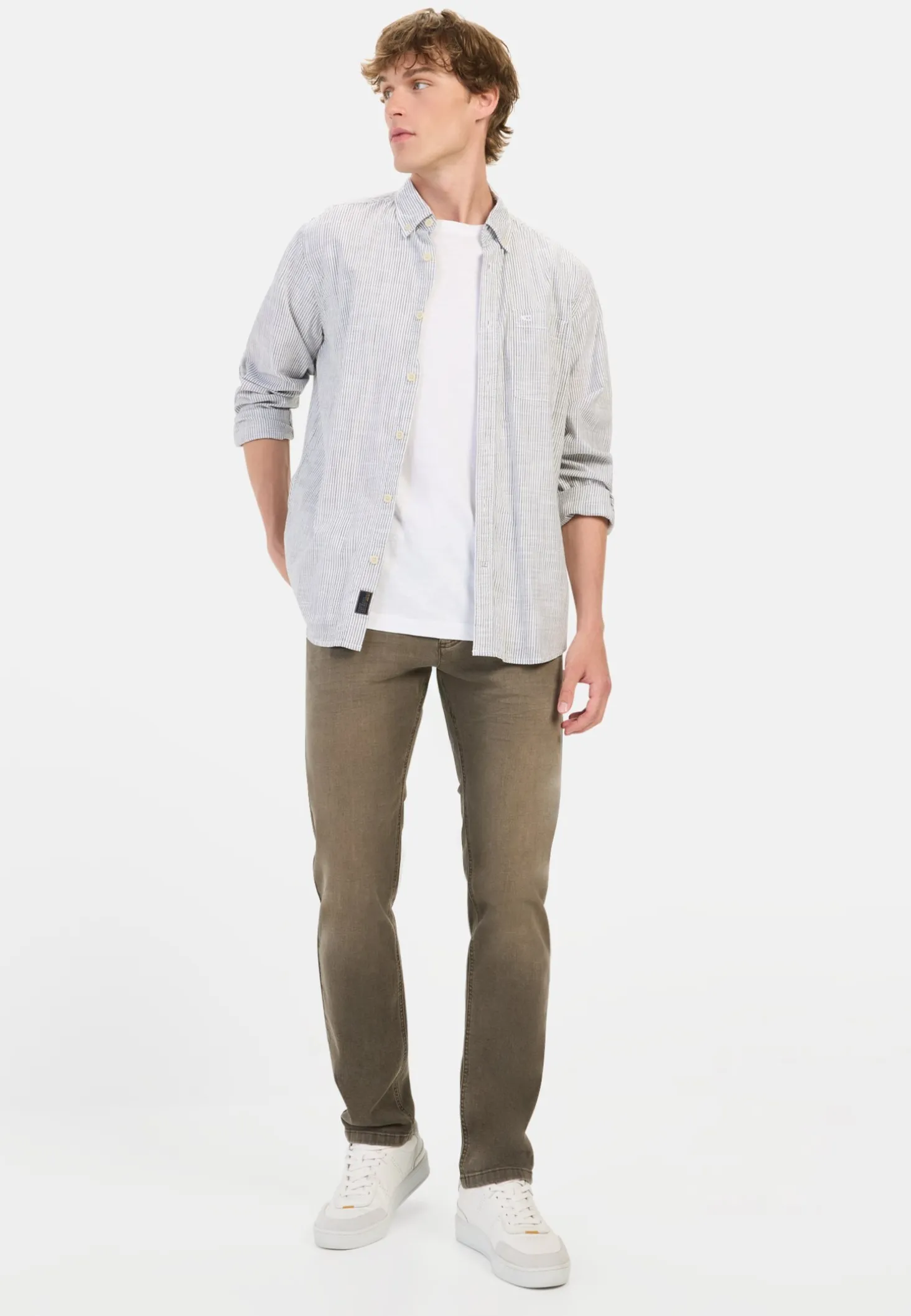 Slim Fit Jeans aus Baumwolle