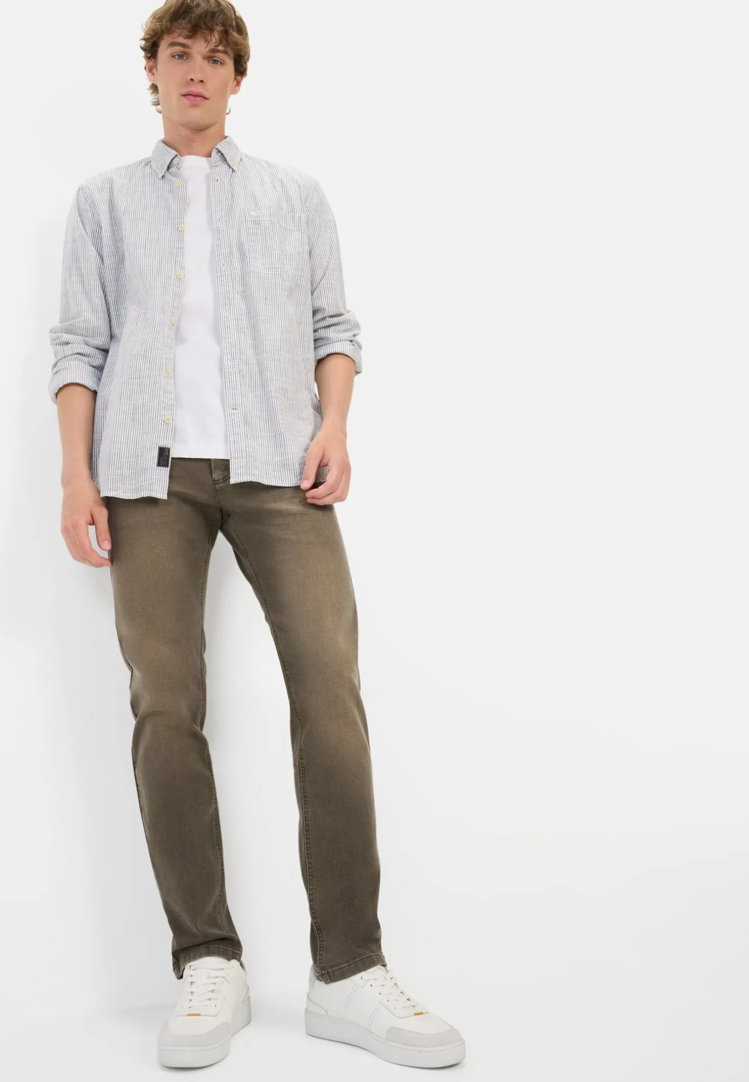 Slim Fit Jeans aus Baumwolle