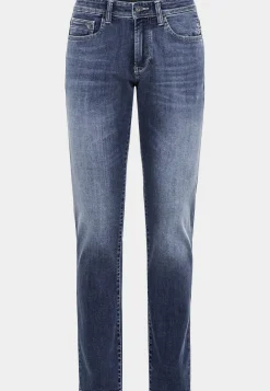 Slim Fit Organic Cotton-Mix Jeans