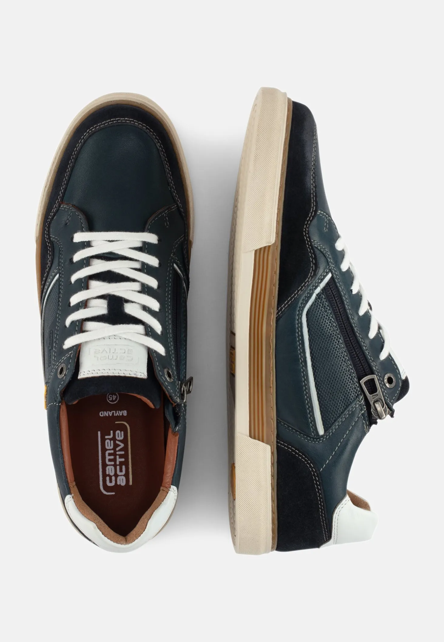 Sneaker aus Nappaleder