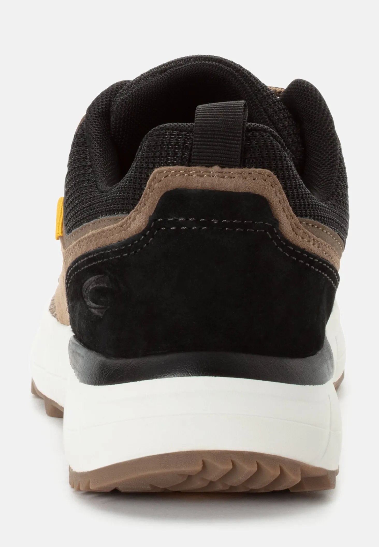 Sneaker aus Nubukleder und Textil