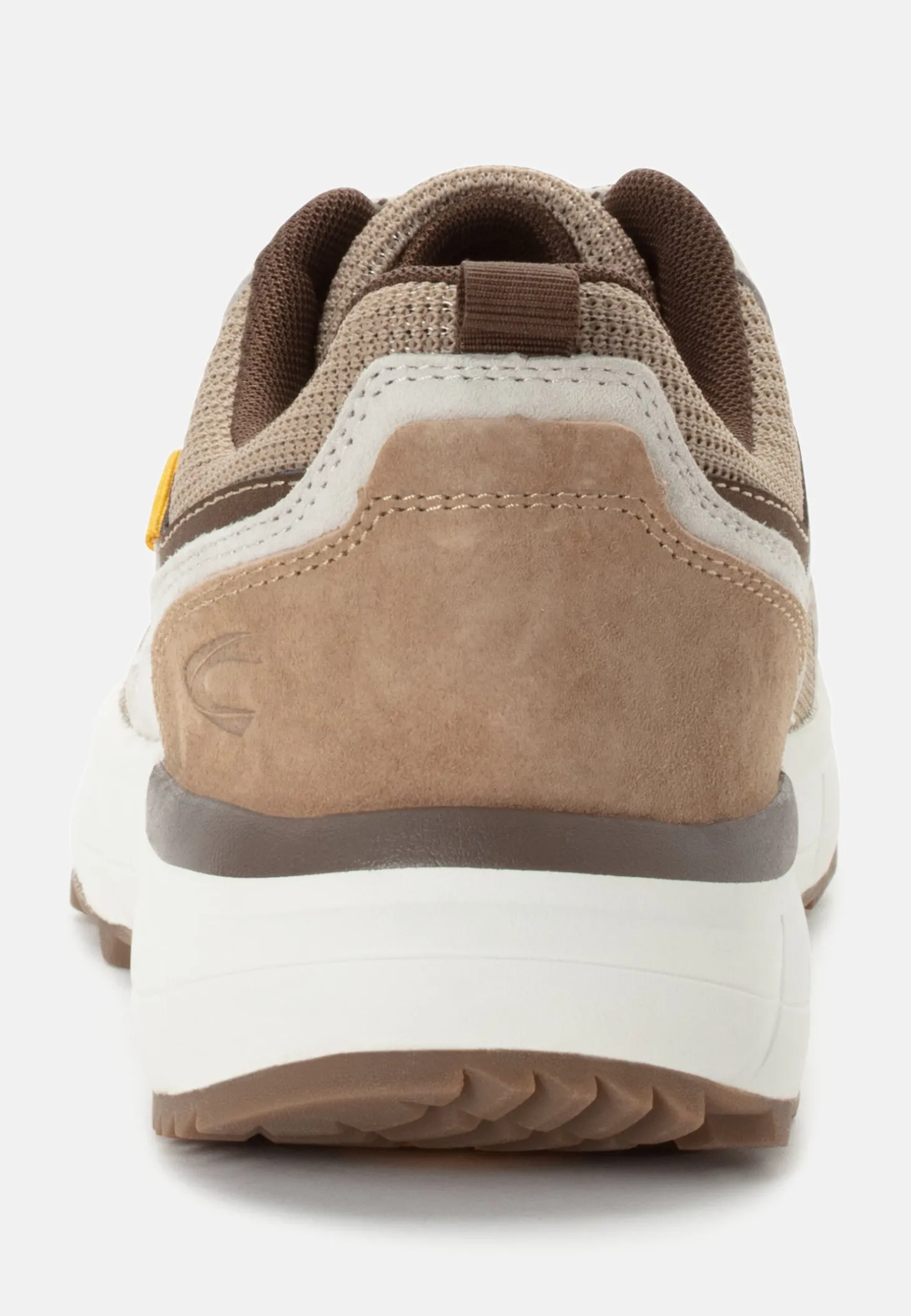 Sneaker aus Nubukleder und Textil