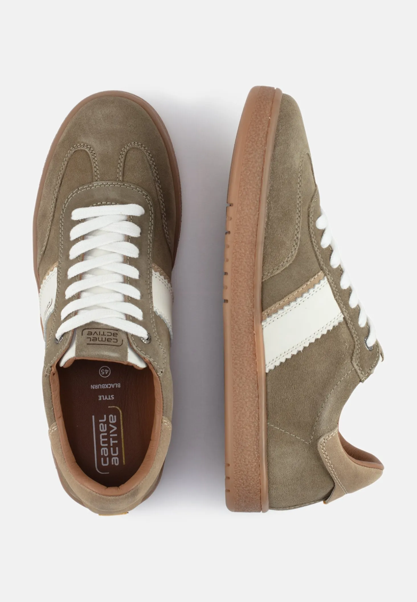 Sneaker aus Veloursleder