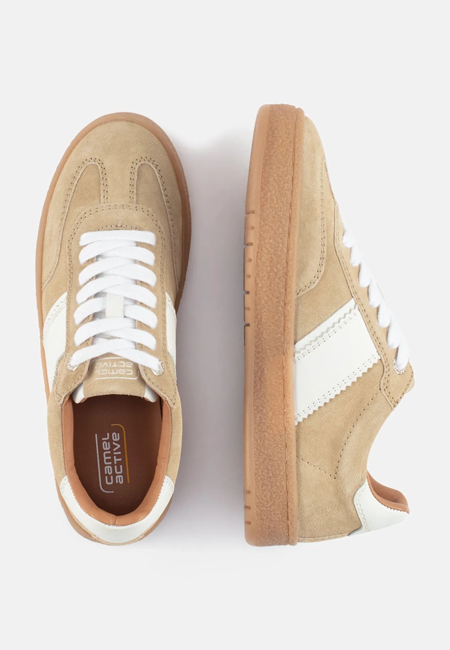 Sneaker aus Veloursleder