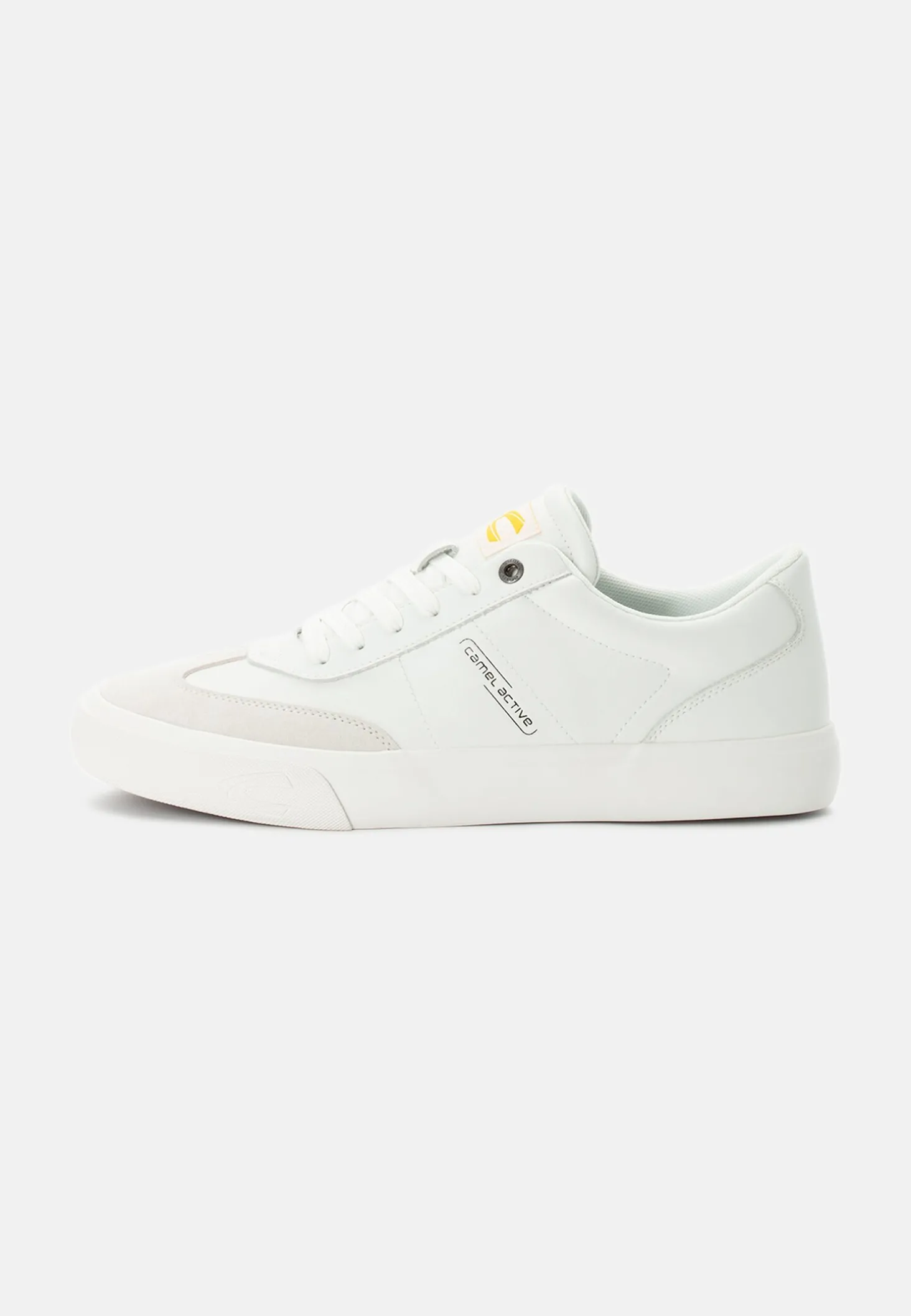 Sneaker mit Details aus Velourleder