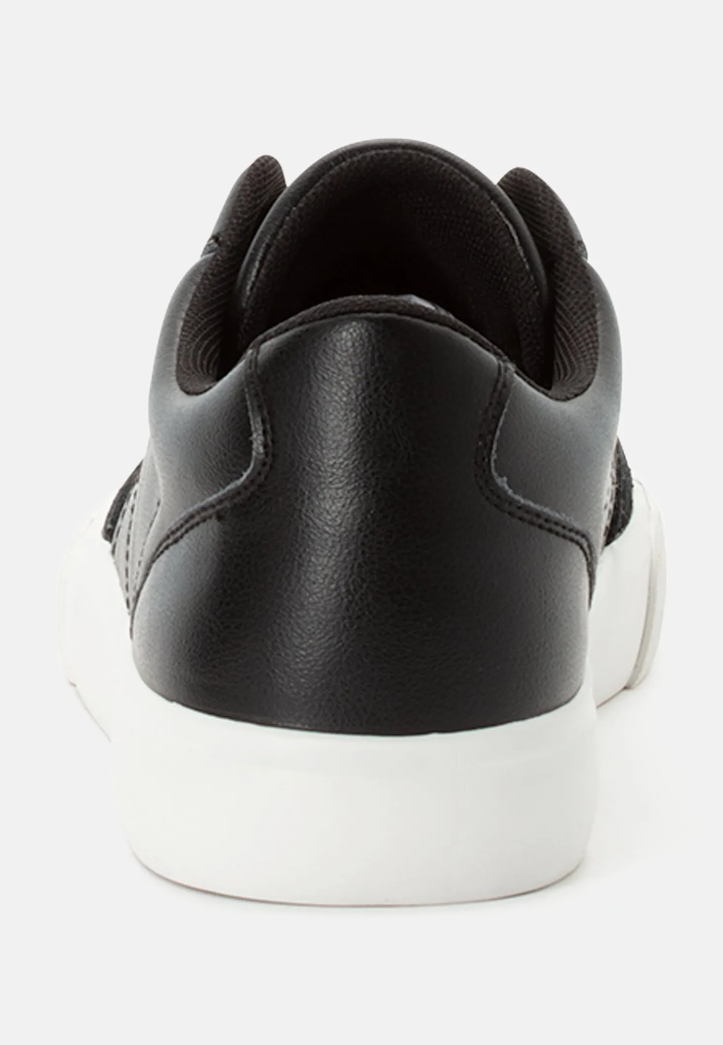 Sneaker mit Details aus Velourleder