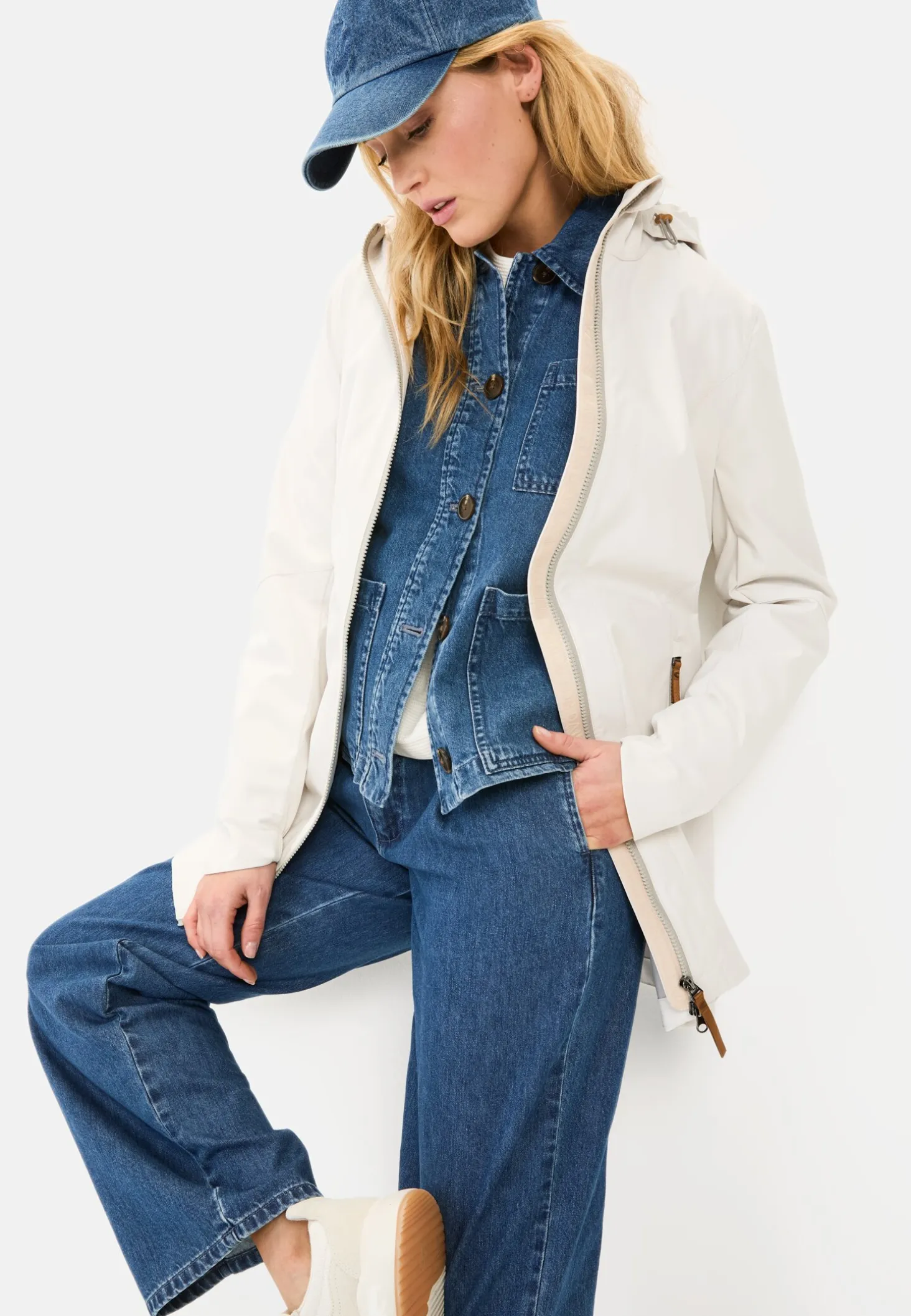 Softshell Jacke aus recyceltem Polyester