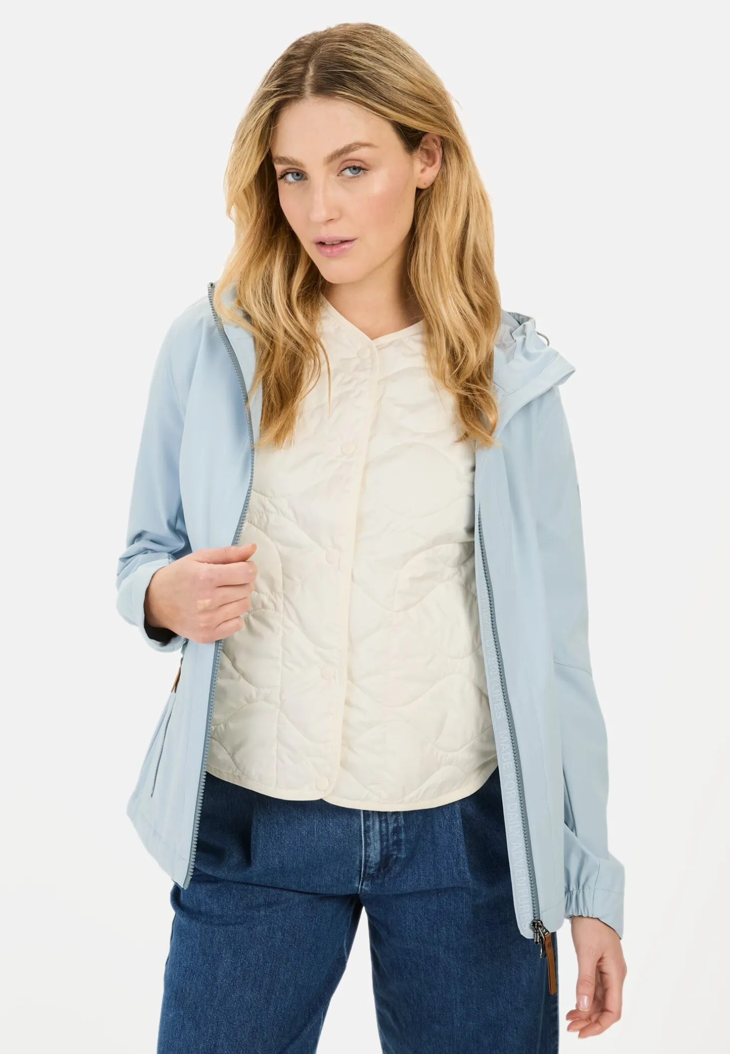 Softshell Jacke aus recyceltem Polyester