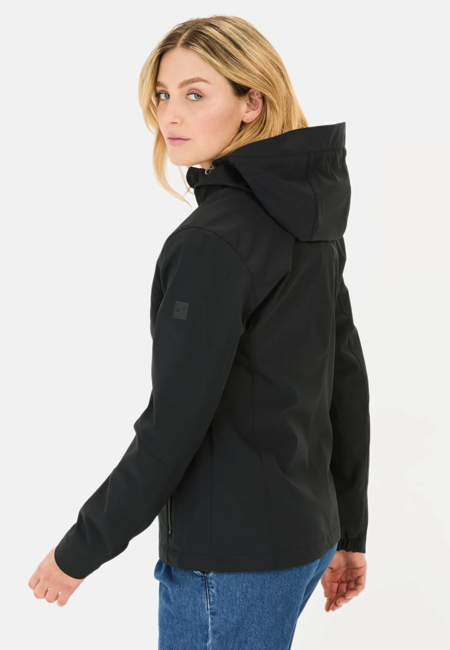 Softshell Jacke aus recyceltem Polyester