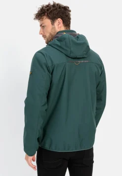 Softshell Jacke mit abnehmbarer Kapuze