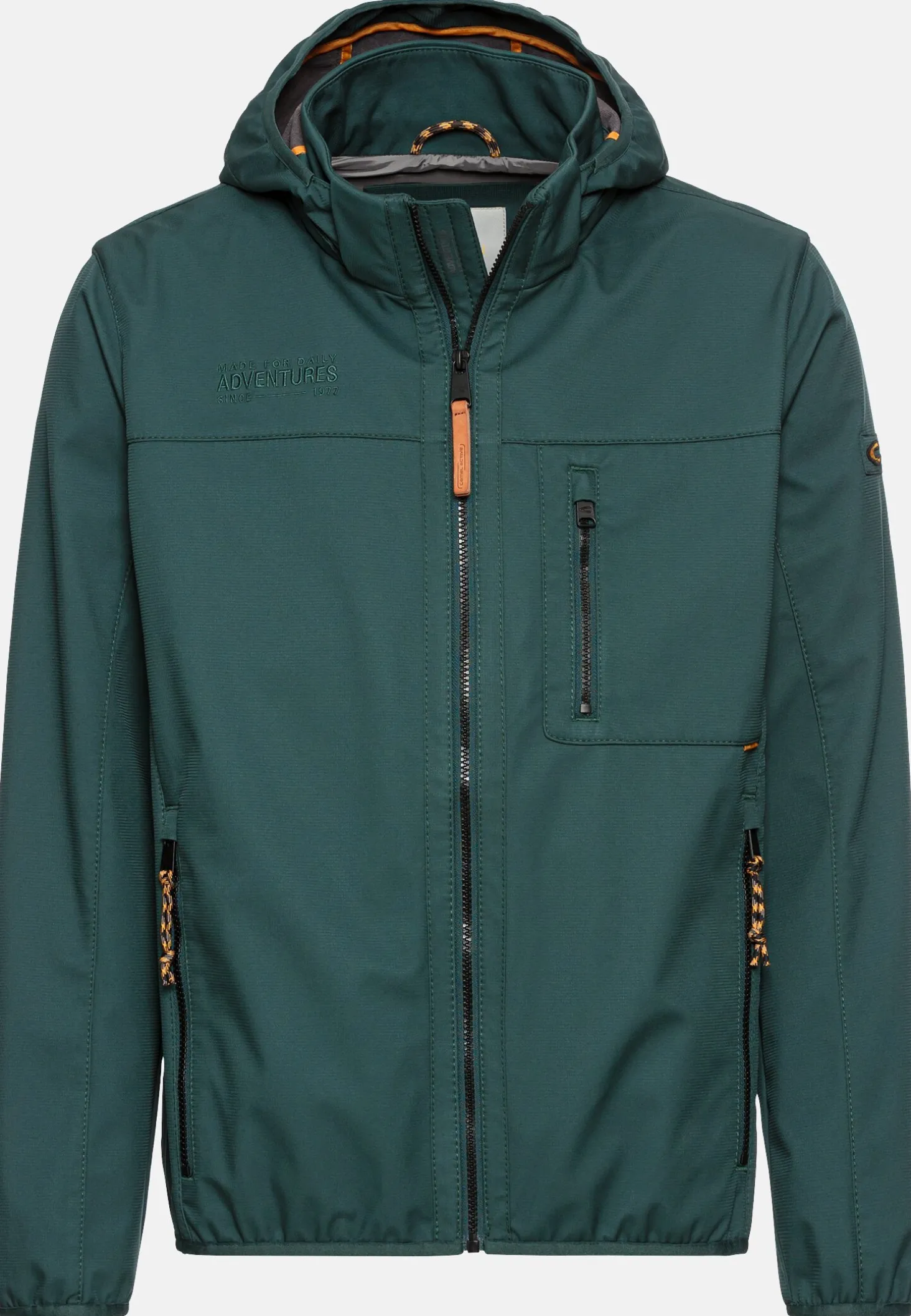 Softshell Jacke mit abnehmbarer Kapuze