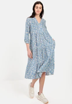 Sommerliches Schlupfkleid aus Baumwollbatist