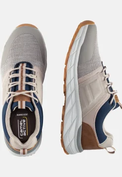 Sportlicher Sneaker mit Lederbesatz