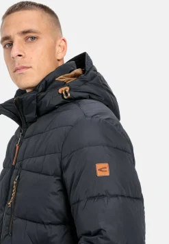 Steppblouson mit abnehmbarer Kapuze