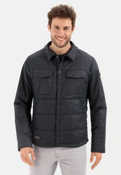 Stepp-Blouson mit Brusttaschen