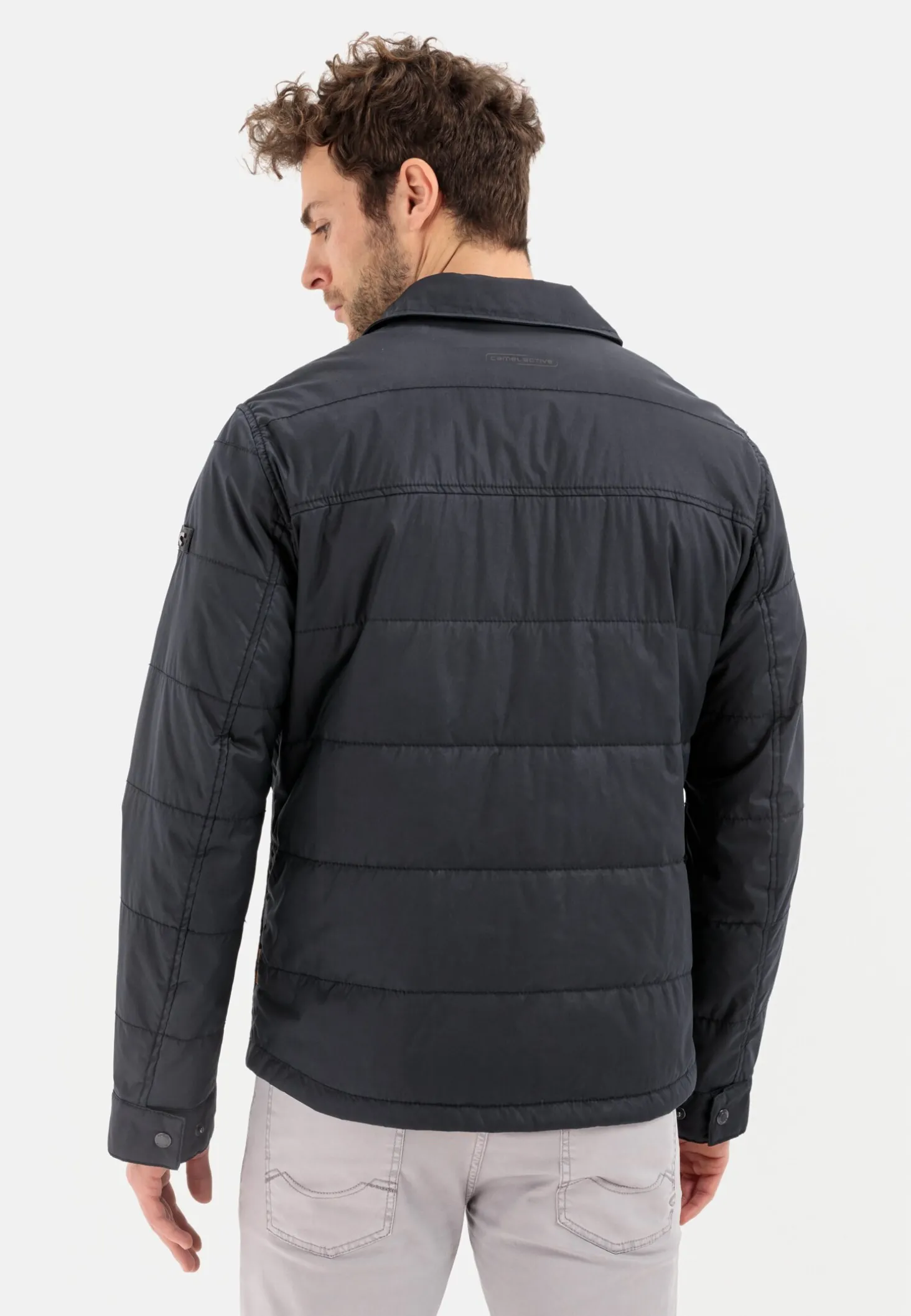 Stepp-Blouson mit Brusttaschen