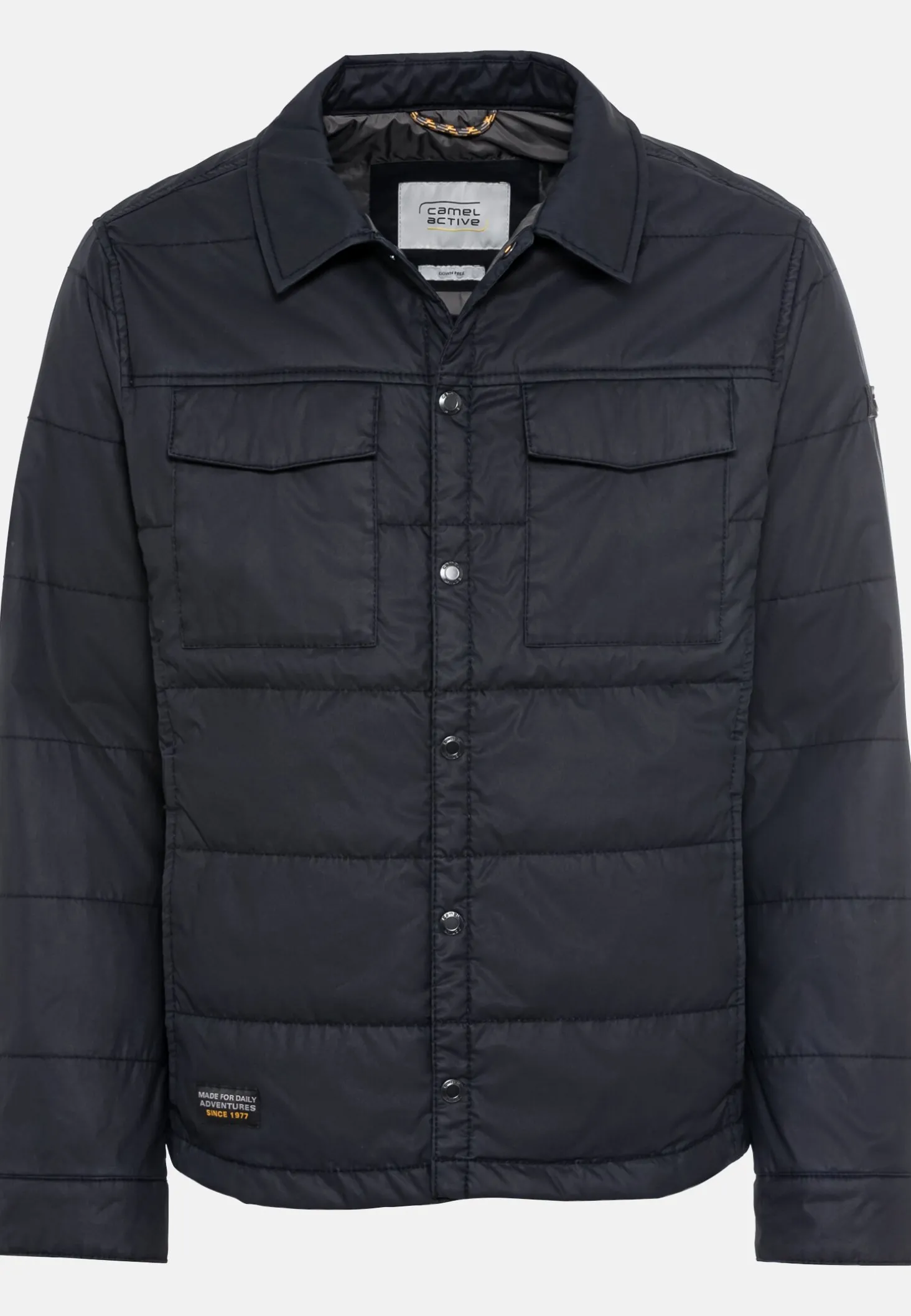 Stepp-Blouson mit Brusttaschen