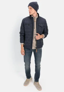 Steppblouson mit Stehkragen