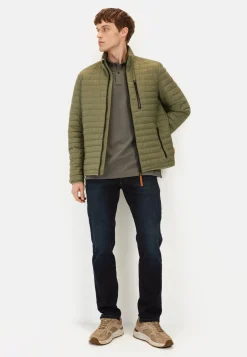 Steppblouson mit Stehkragen