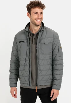 Steppblouson mit Stehkragen