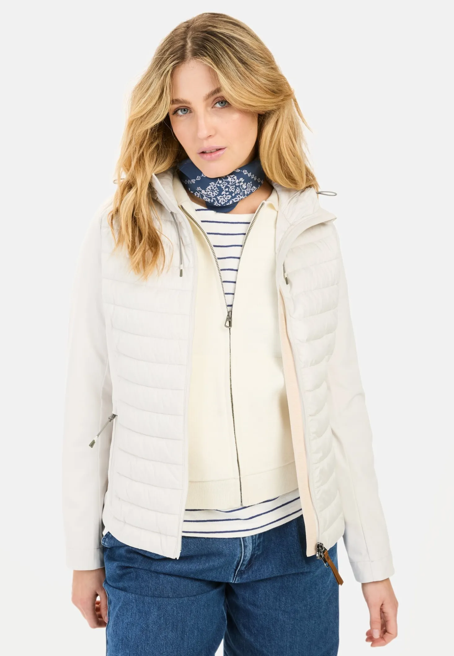 Steppjacke aus recyceltem Polyester