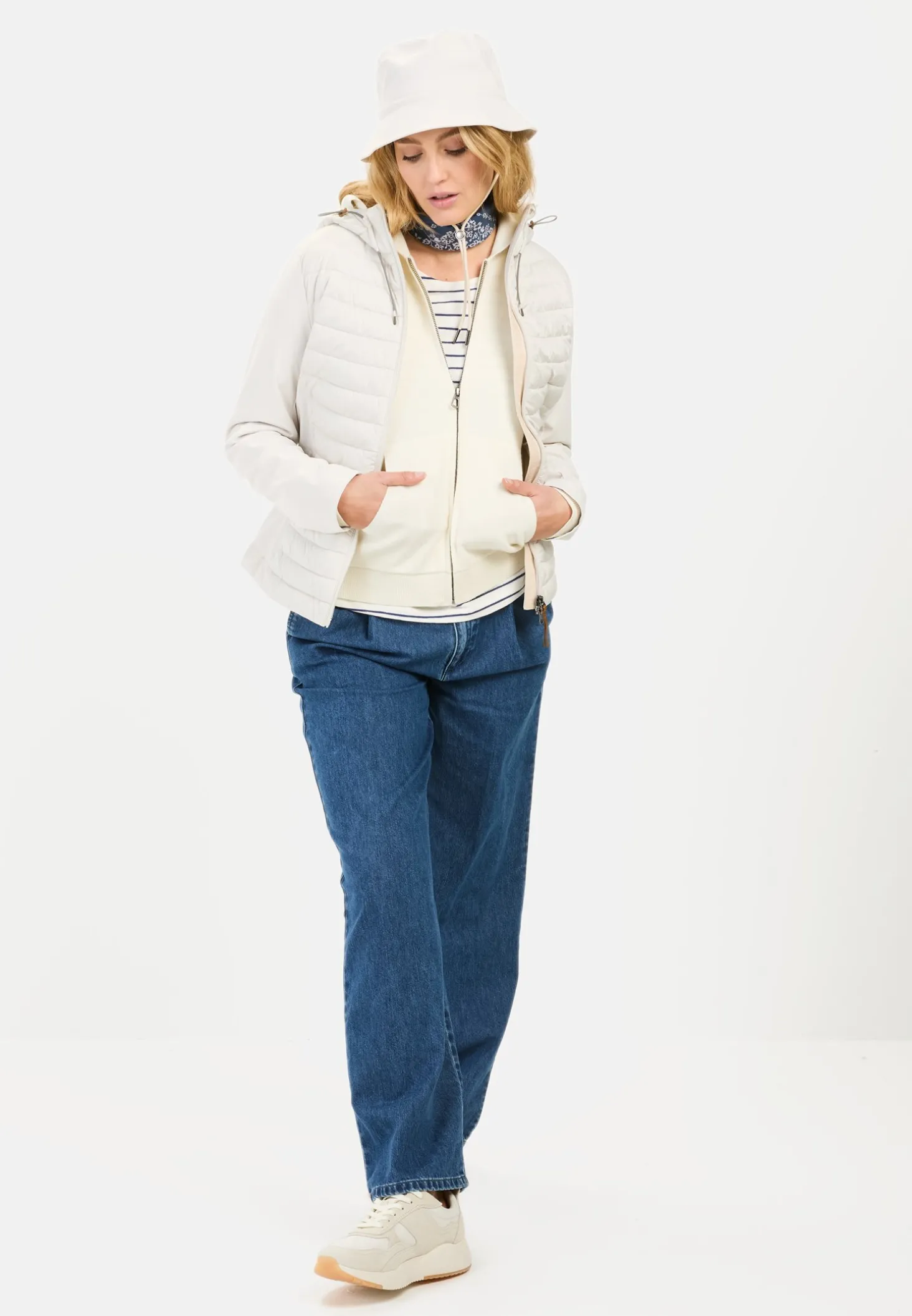 Steppjacke aus recyceltem Polyester