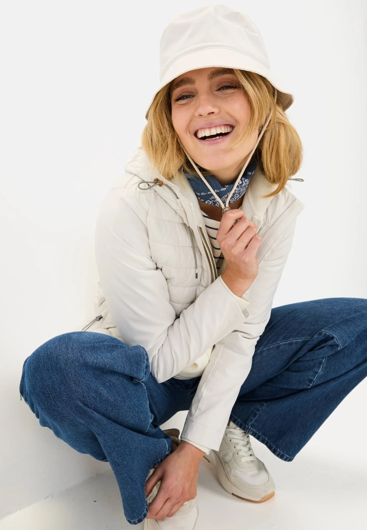 Steppjacke aus recyceltem Polyester