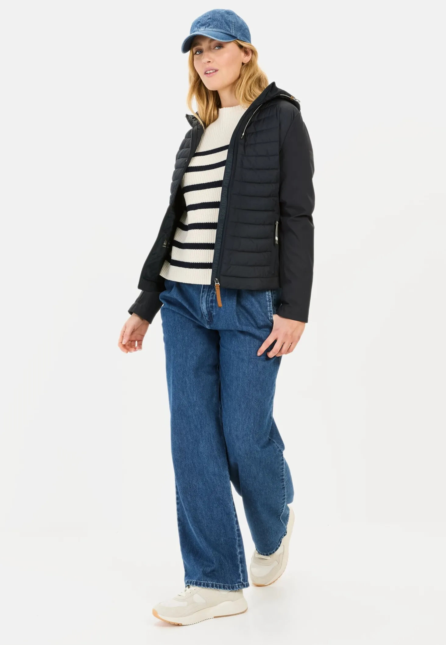 Steppjacke aus recyceltem Polyester