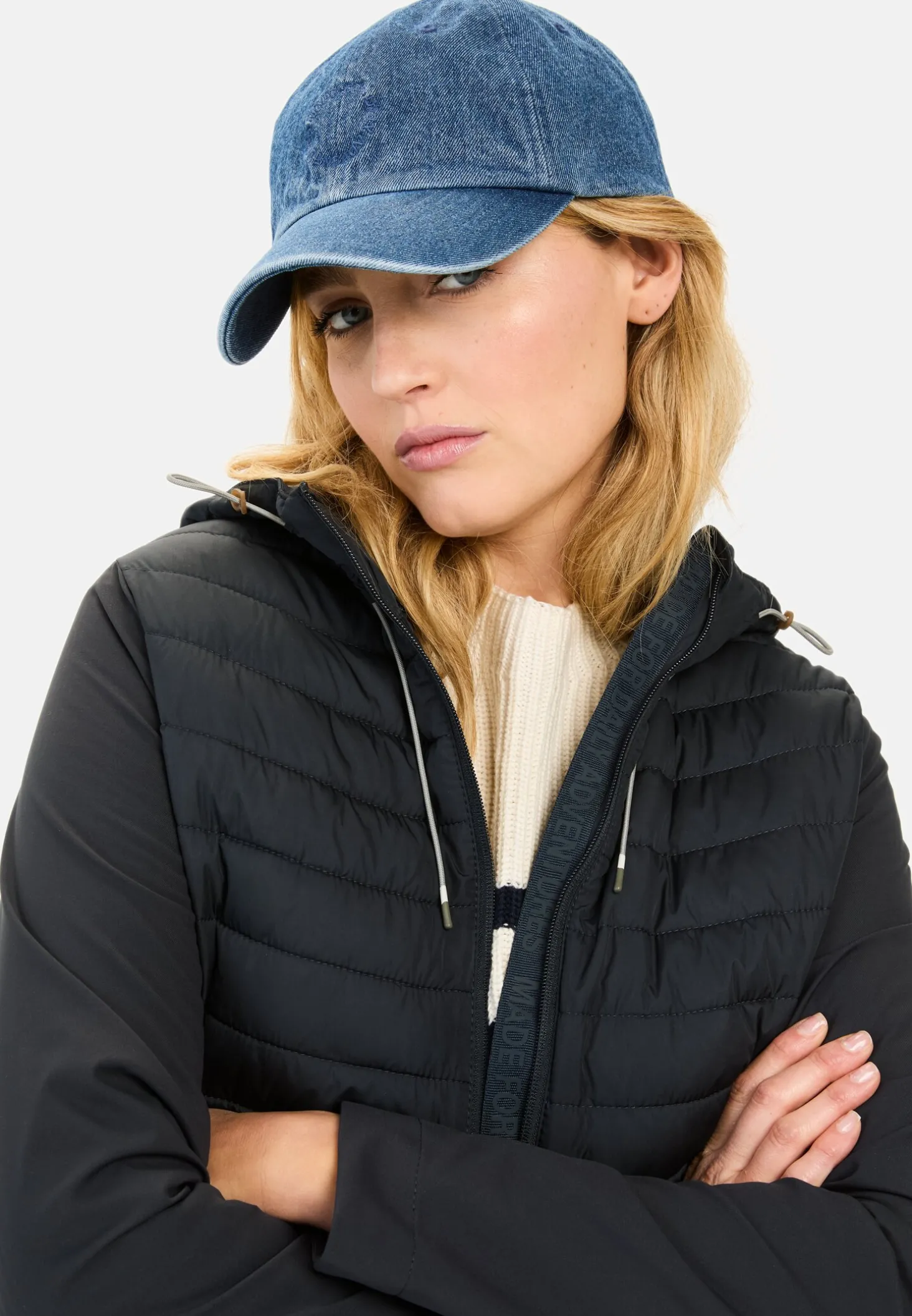 Steppjacke aus recyceltem Polyester
