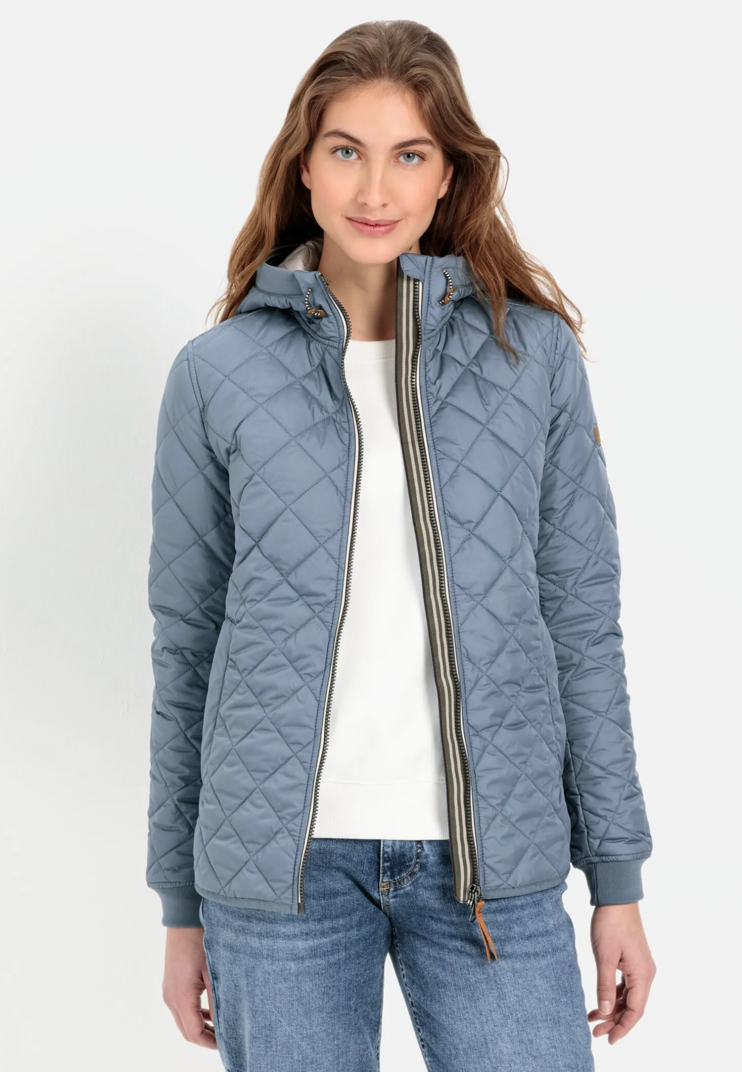 Steppjacke aus recyceltem Polyester