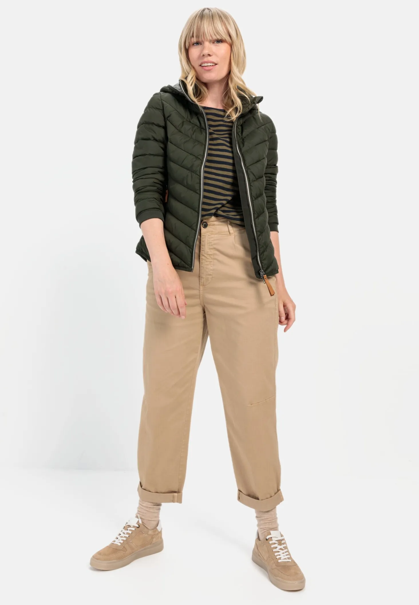 Steppjacke aus recyceltem Polyester