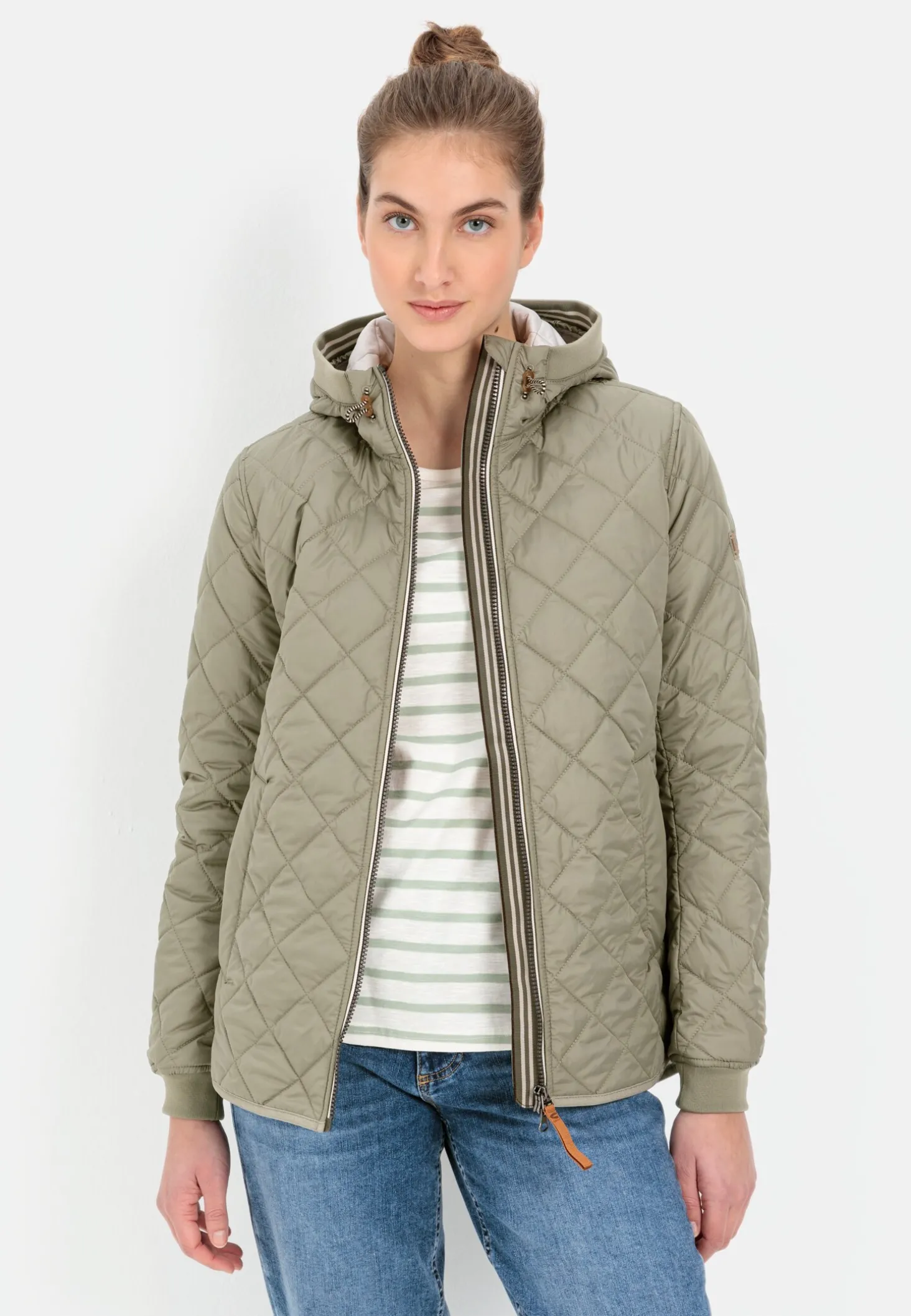 Steppjacke aus recyceltem Polyester