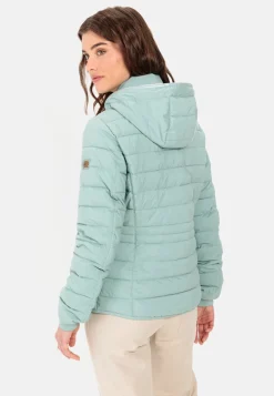 Steppjacke mit abnehmbarer Kapuze