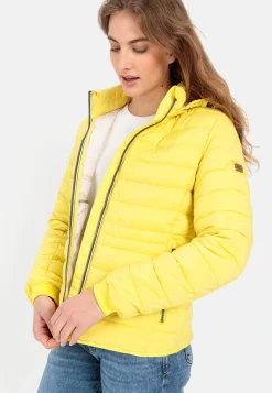 Steppjacke mit abnehmbarer Kapuze