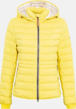 Steppjacke mit abnehmbarer Kapuze