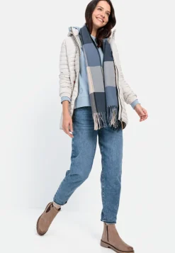 Steppjacke mit abnehmbarer Kapuze