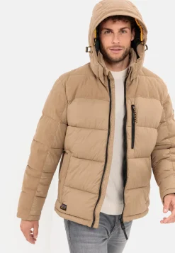 Steppjacke mit Cordbesatz