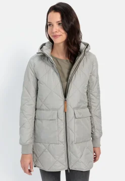 Steppmantel aus recyceltem Polyester
