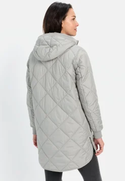 Steppmantel aus recyceltem Polyester
